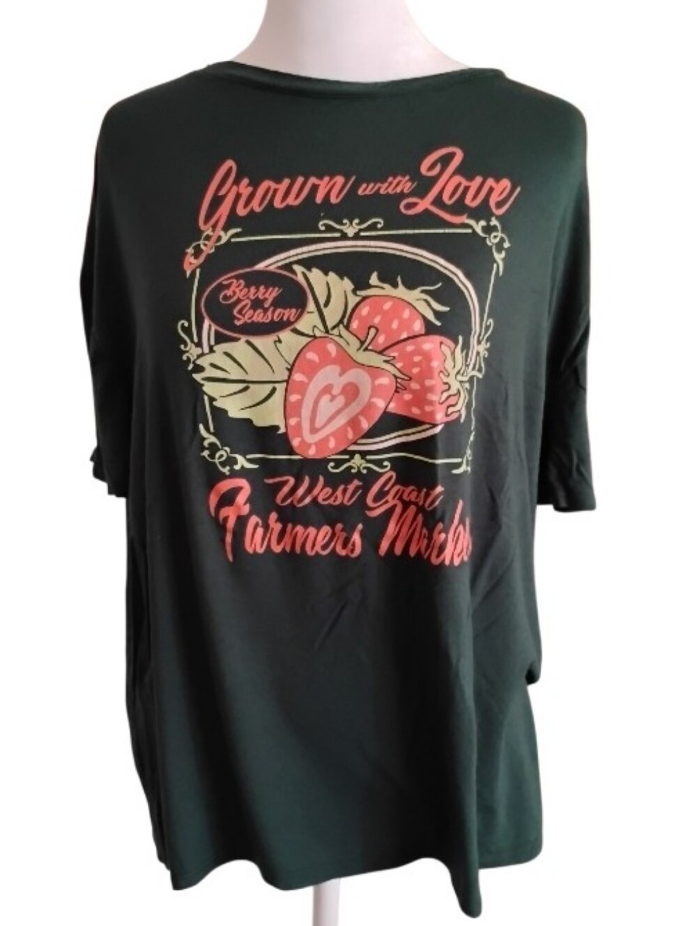 Grown with Love Strawberry Graphic Tee